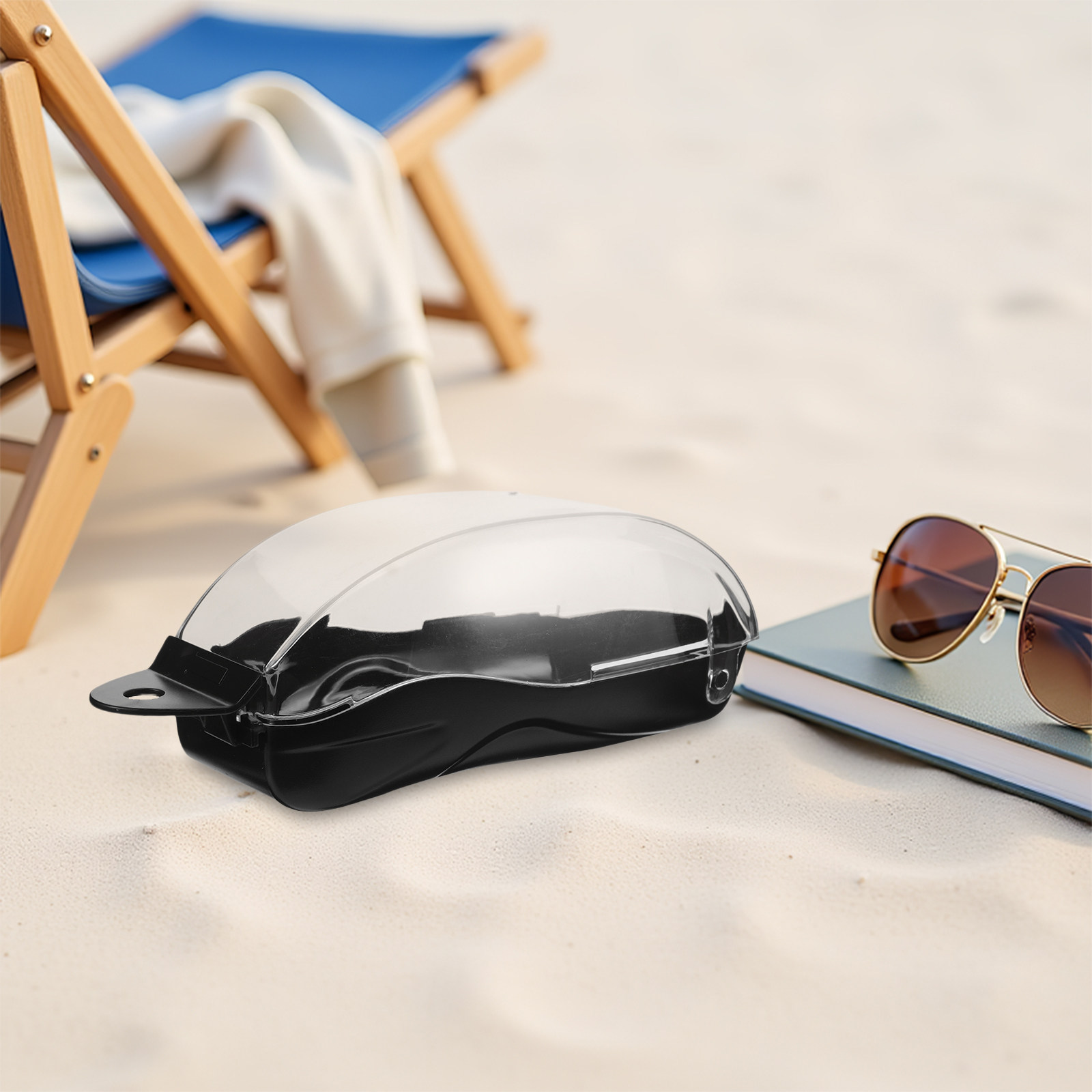 Mask Case Hard Shell - Estojo para óculos de natação com