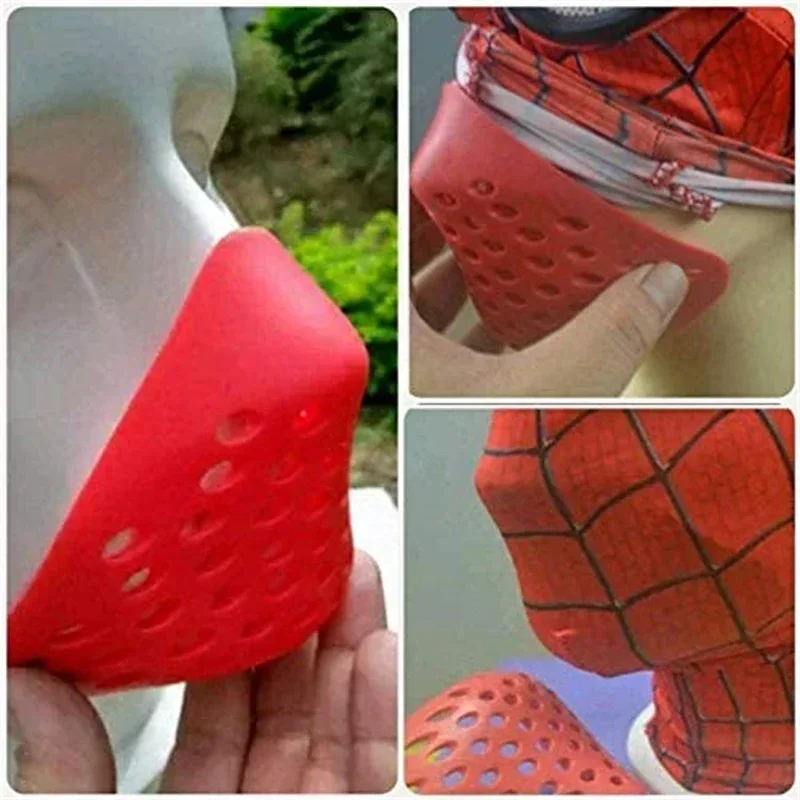 Anime aranha preto mini máscar - Silicone Mask Bracket avaliação e preço