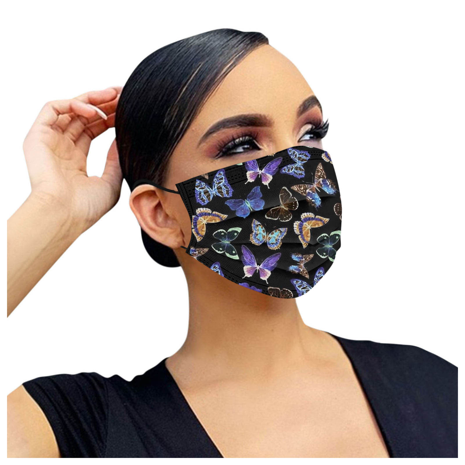 Máscara de Proteção para Adult - Black Face Mask Pack avaliação e preço