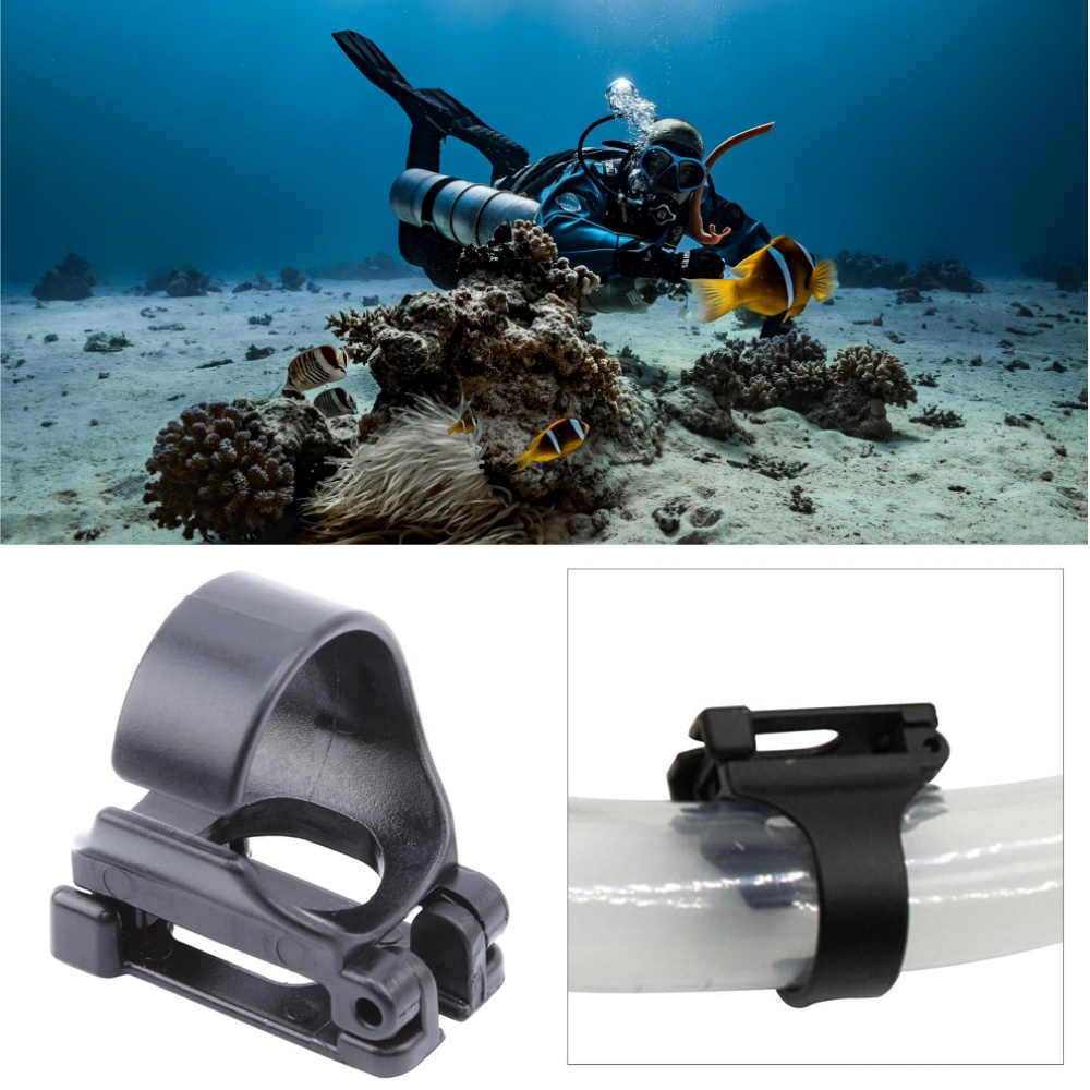 Clipe de plástico snorkel másc - Silicone Mask Bracket avaliação e preço